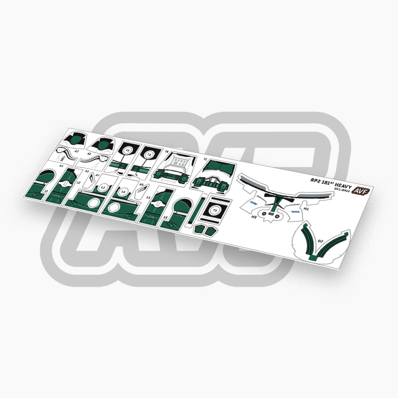 181st Heavy Decals
