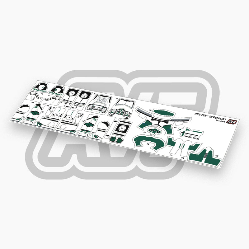 181st Specialist Decals
