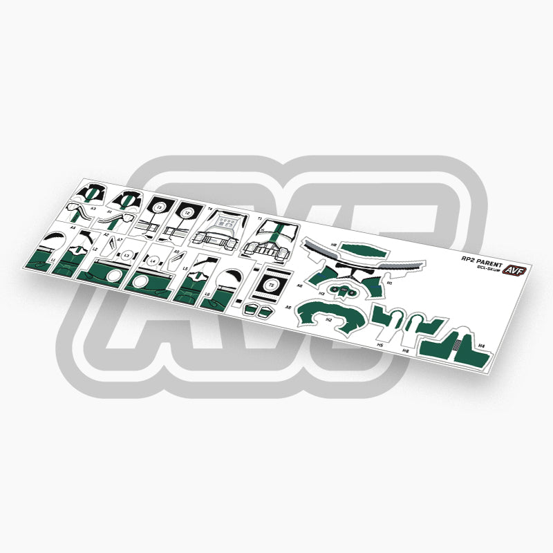 181st Officer Decals