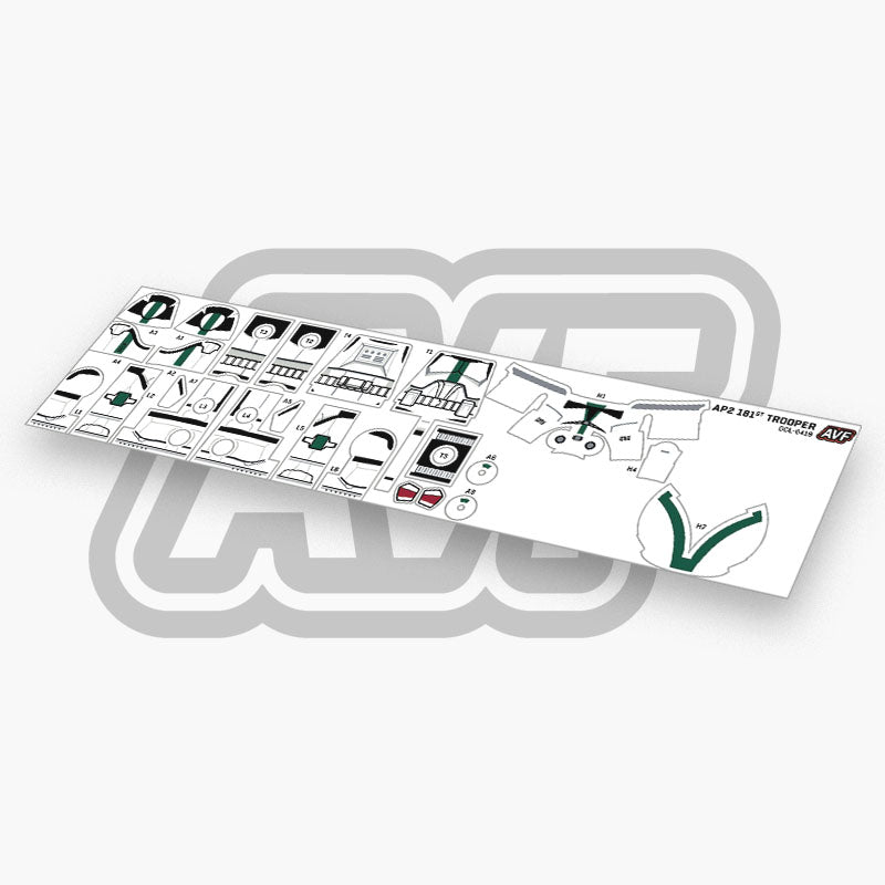 181st Trooper Decals