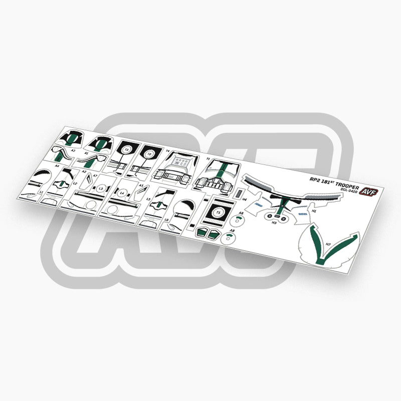 181st Trooper Decals