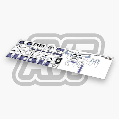 187th Trooper Decals