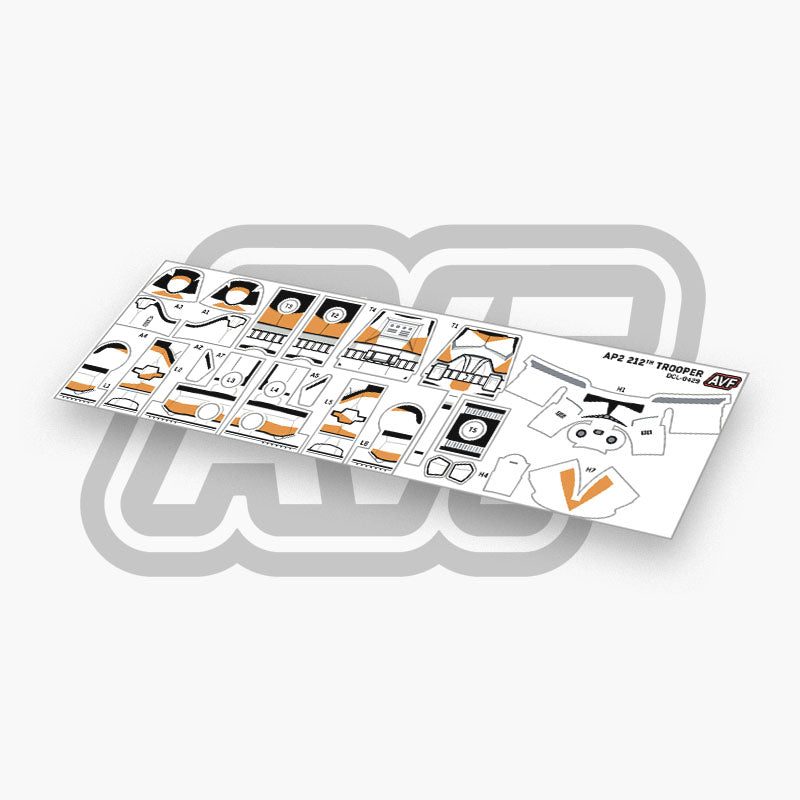 212th Trooper Decals
