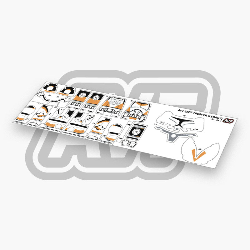 212th Trooper Decals