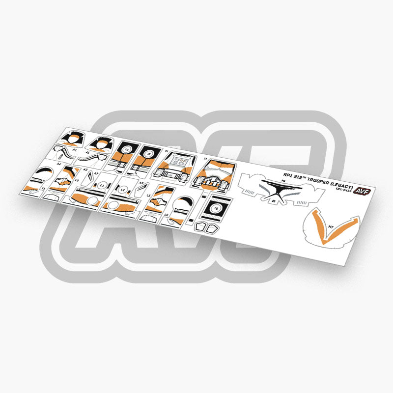 212th Trooper Decals