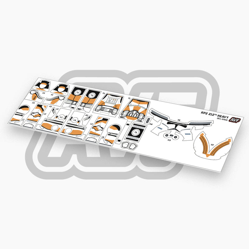 212th Heavy Decals