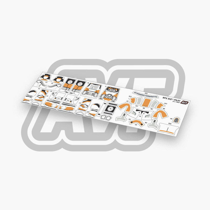 212th Pilot Decals