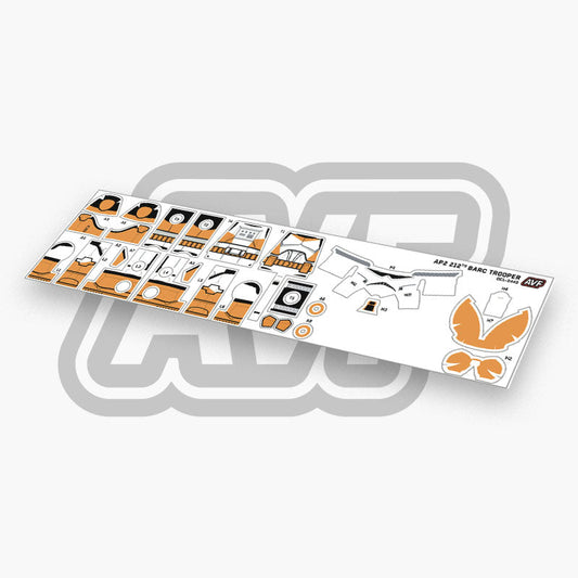 212th BARC Trooper Decals