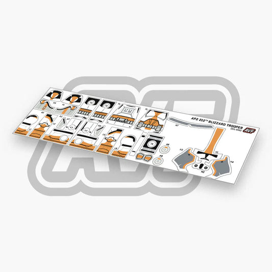 212th Blizzard Trooper Decals