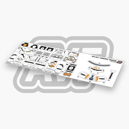 212th Airborne Trooper Decals