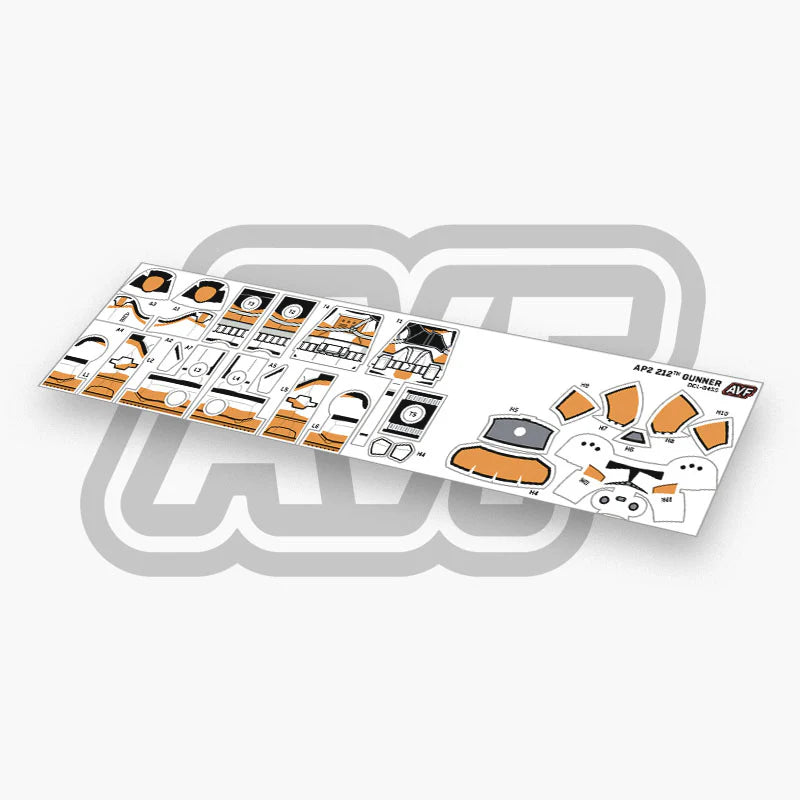 212th Gunner Decals