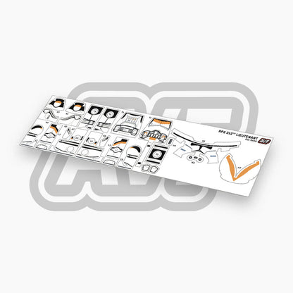 212th Lieutenant Decals