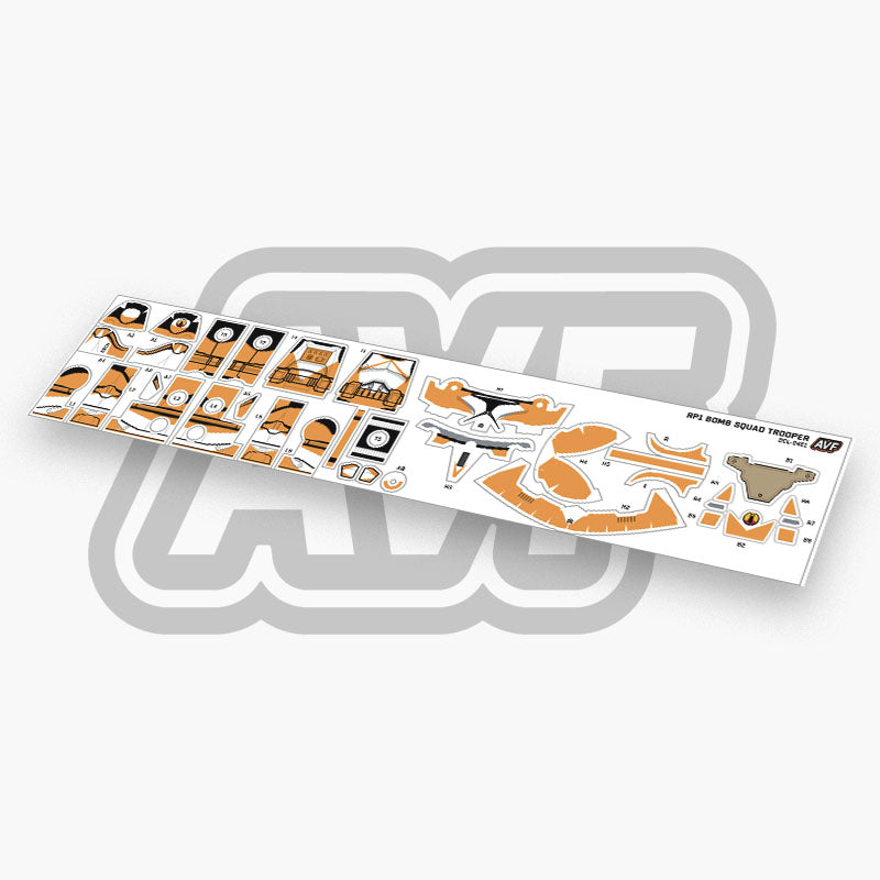 Bomb Squad Decals