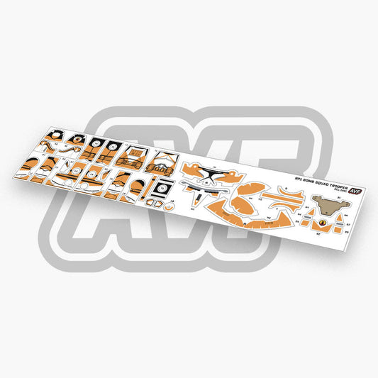 Bomb Squad Decals