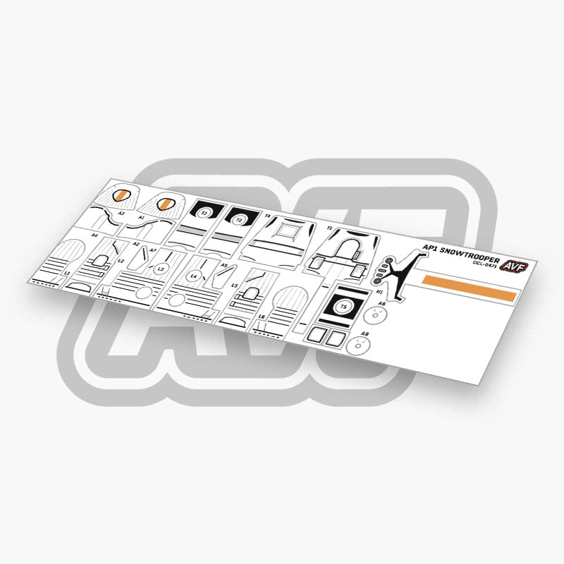 212th Snowtrooper Decals