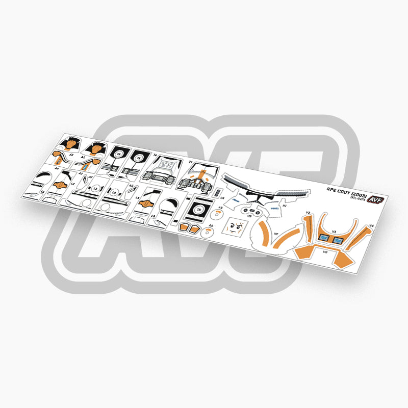 Commander Cody Decals