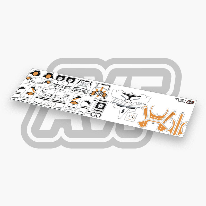 Commander Cody Decals