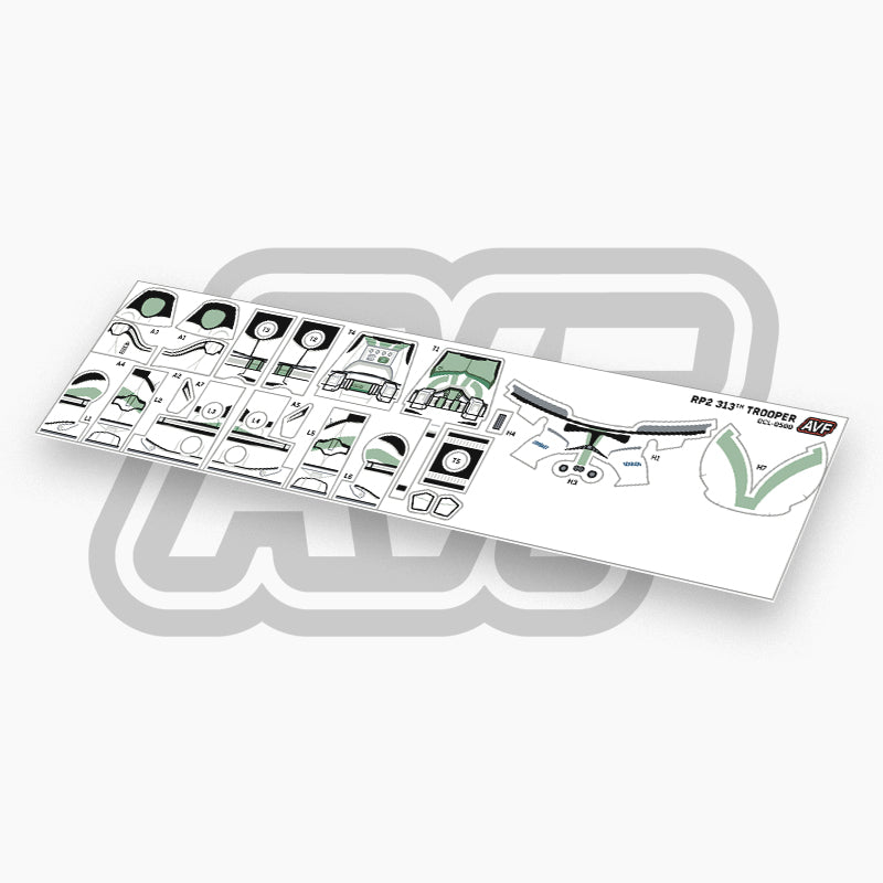 313th Trooper Decals