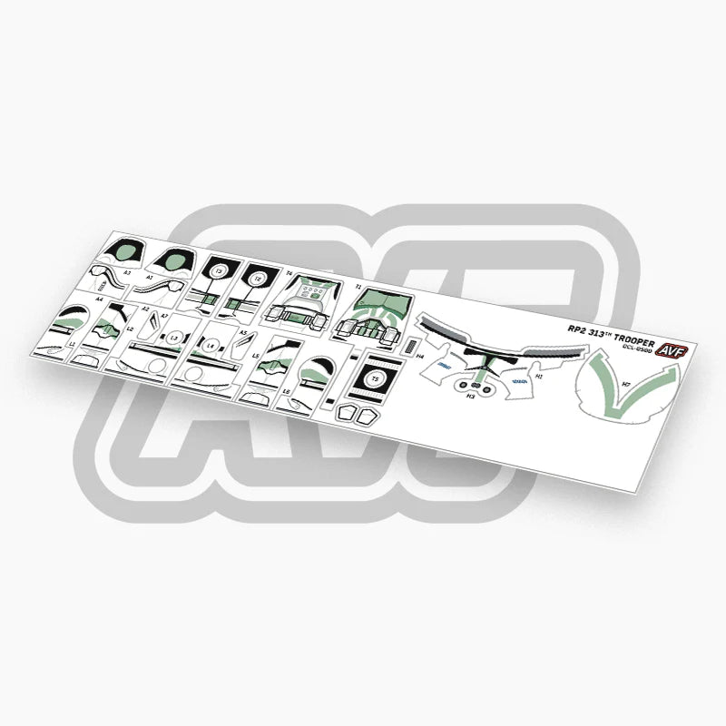 313th Trooper Decals