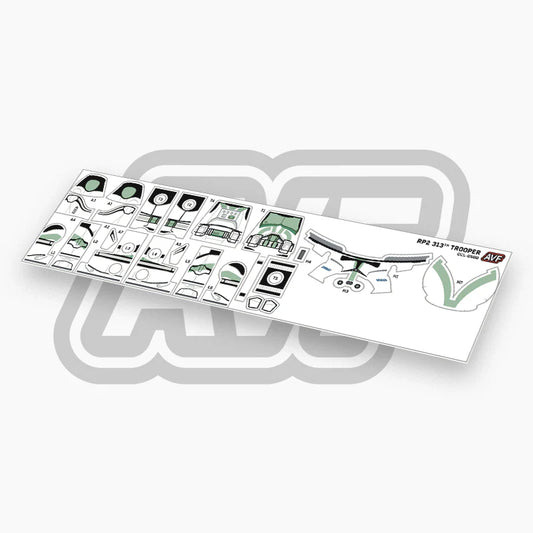 313th Trooper Decals