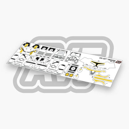 327th Trooper Decals