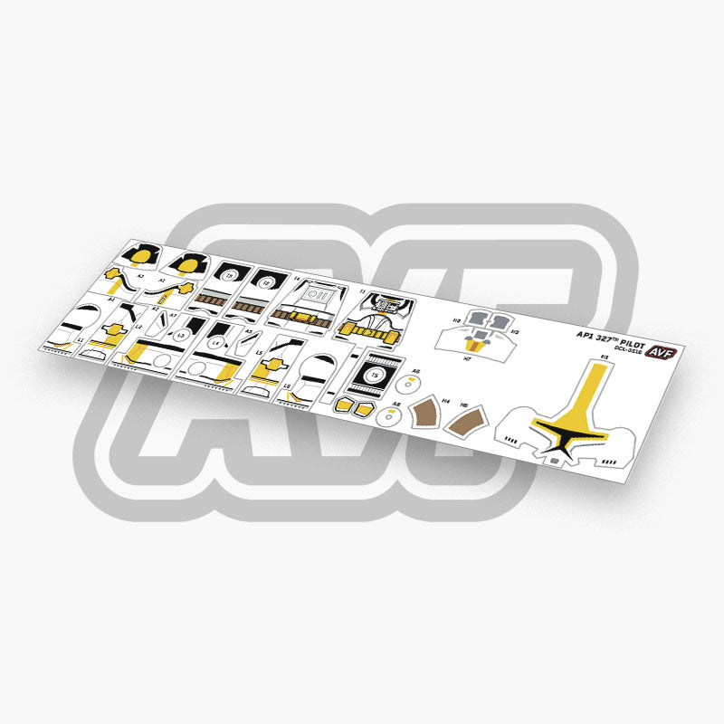 327th Pilot Decals