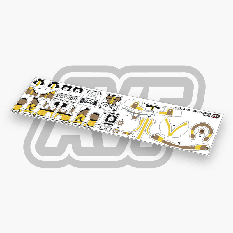 327th ARC Trooper Decals