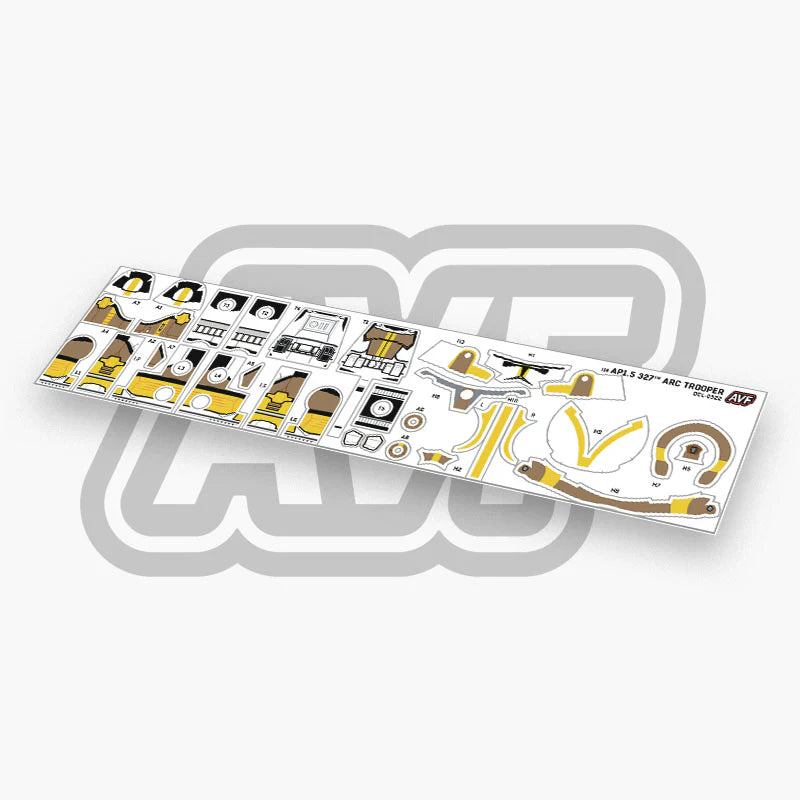 327th ARC Trooper Decals