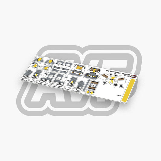 327th Desert Trooper Decals