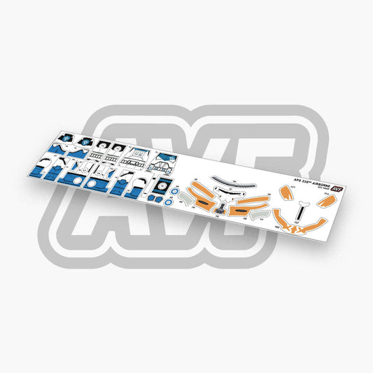 332nd Airborne Trooper Decals