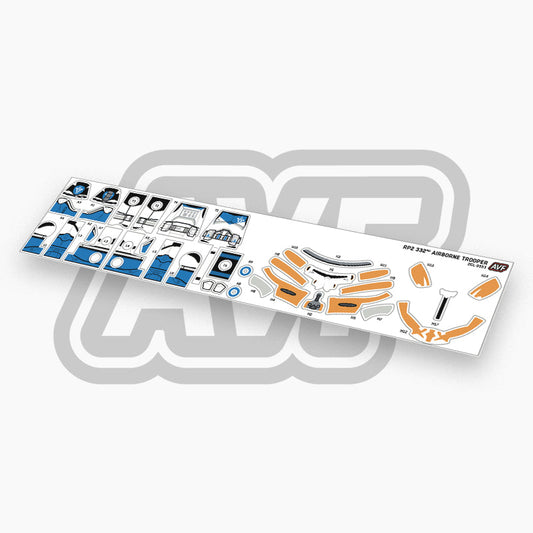 332nd Airborne Trooper Decals