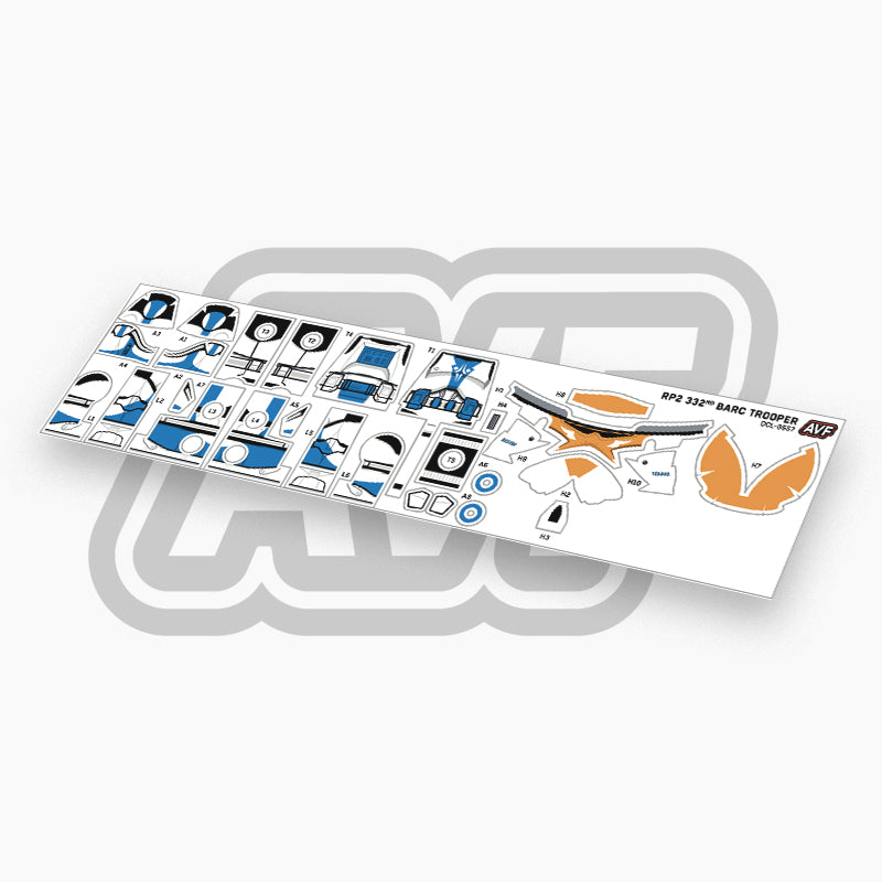 332nd BARC Trooper Decals