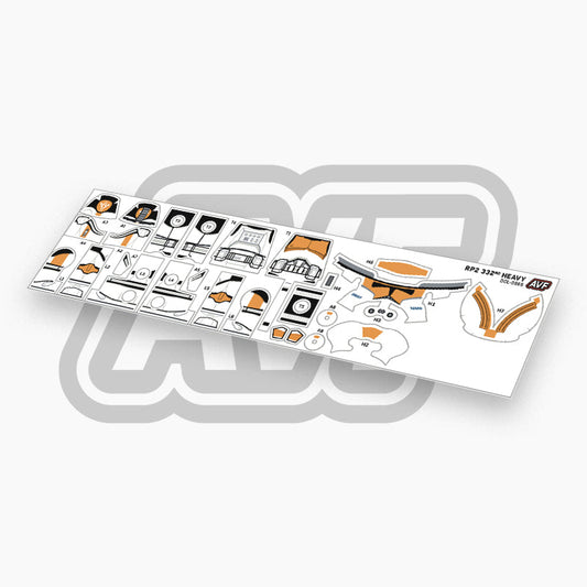 332nd Heavy Decals