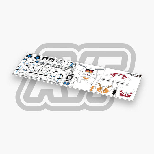 Captian Vaughn Decals