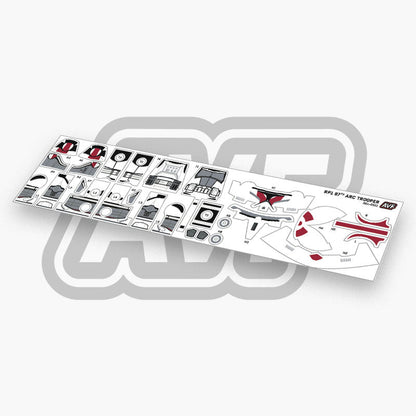 87th ARC Trooper Decals