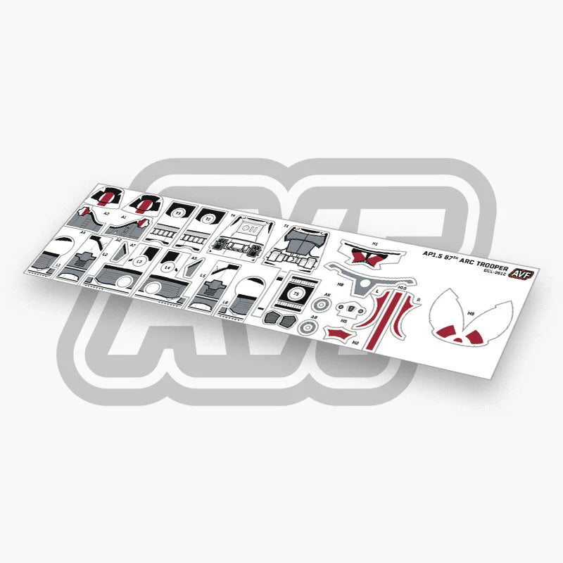 87th ARC Trooper Decals