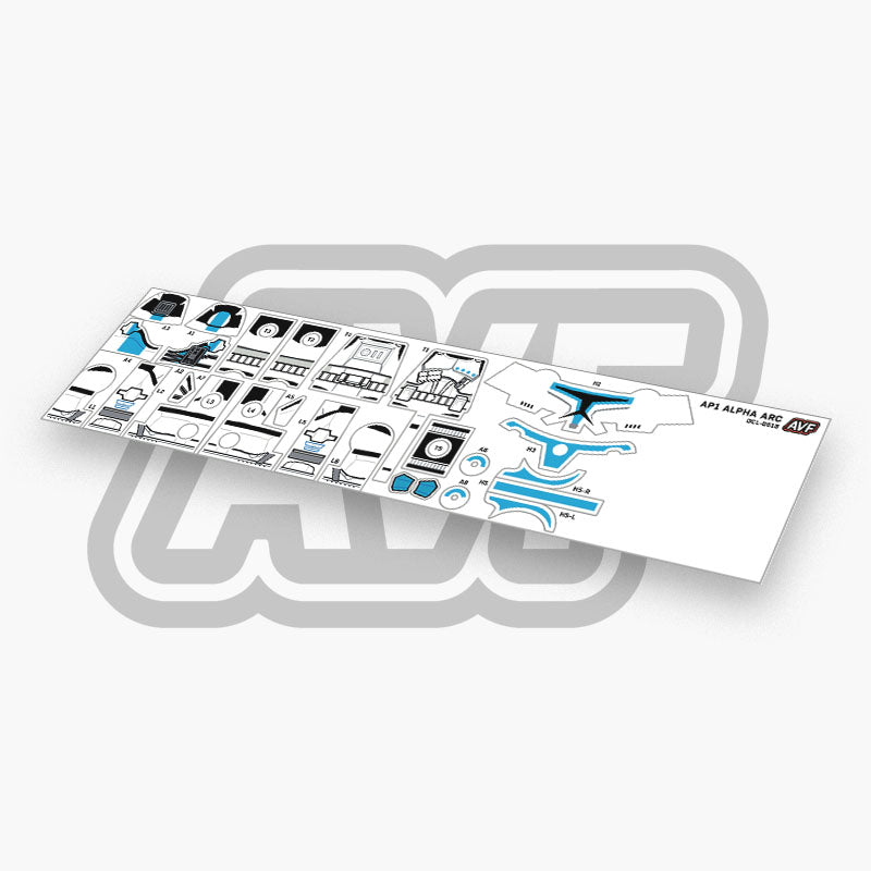 Alpha ARC Decals