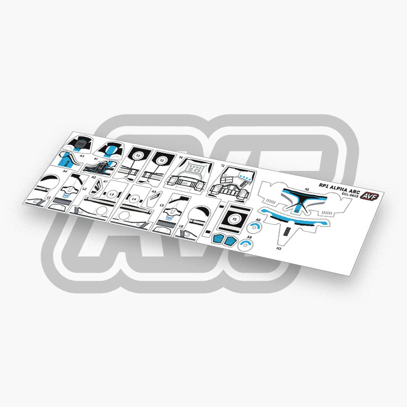 Alpha ARC Decals