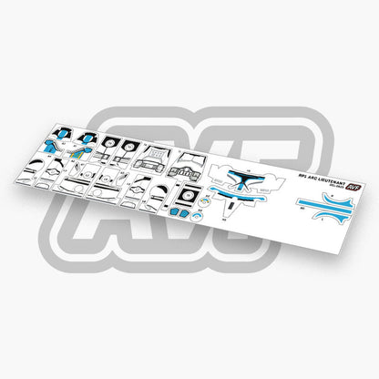 Lieutenant Decals