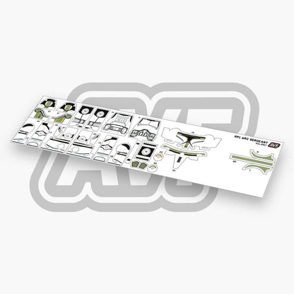 Sergeant Decals