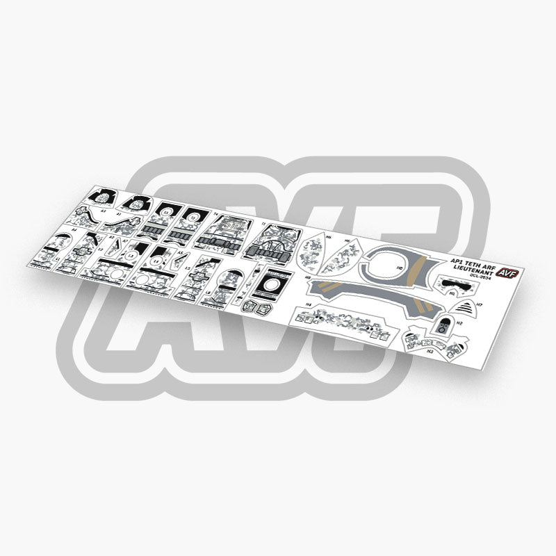 Teth ARF Lieutenant Decals