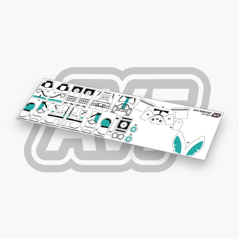 Captain Howzer Decals