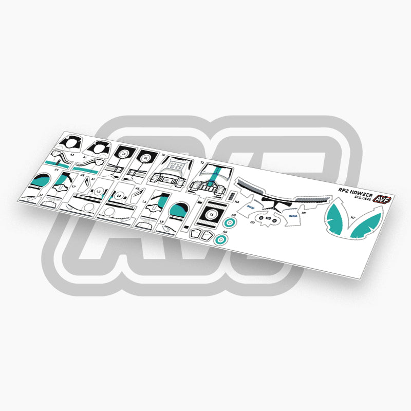 Captain Howzer Decals