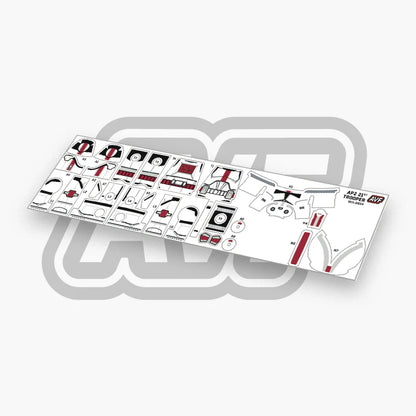 21st Trooper Decals