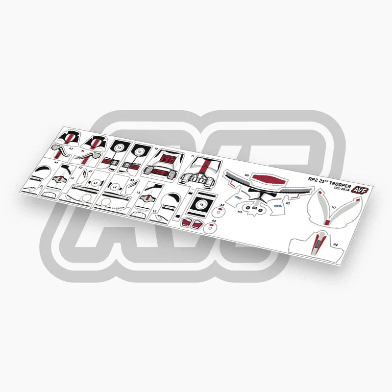 21st Trooper Decals