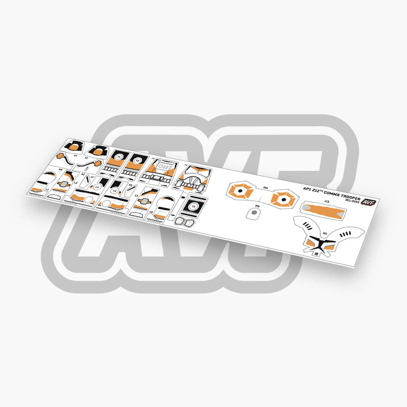 212th Comms Trooper Decals