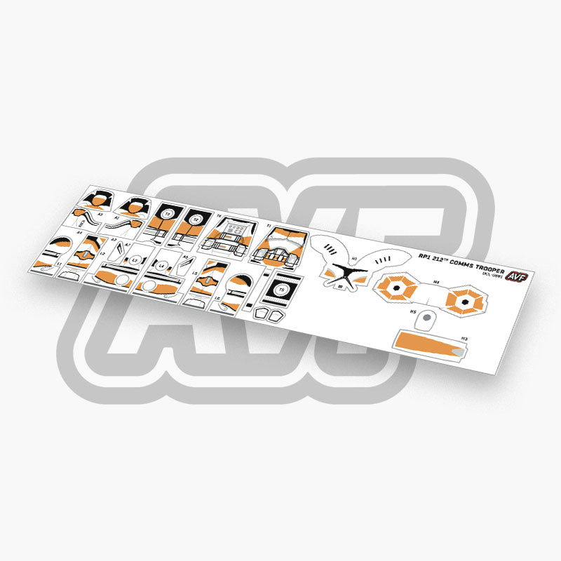 212th Comms Trooper Decals