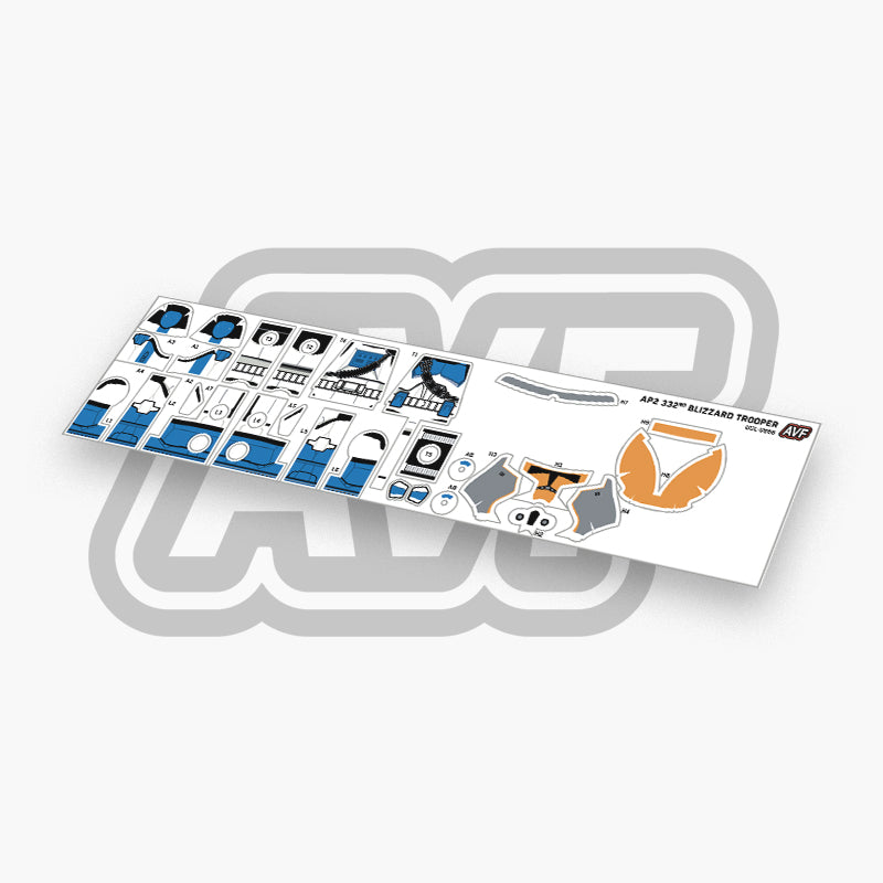 332nd Blizzard Trooper Decals
