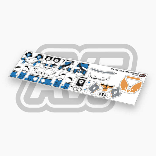 332nd Blizzard Trooper Decals