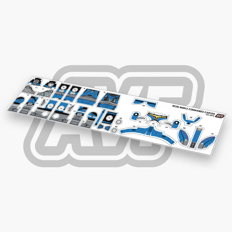 Noble Team Commando Decals